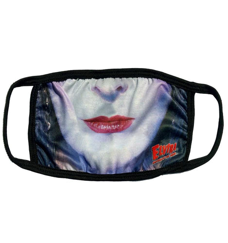 front of mask