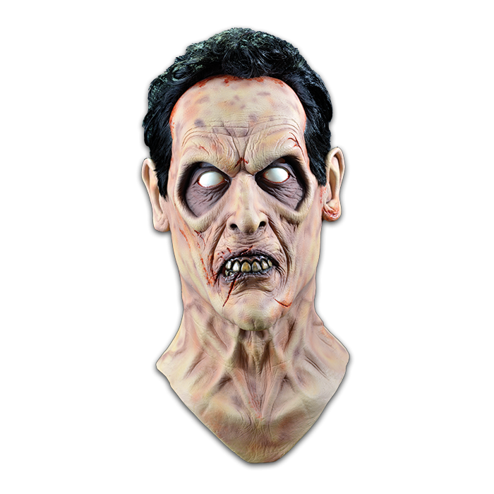 front of mask