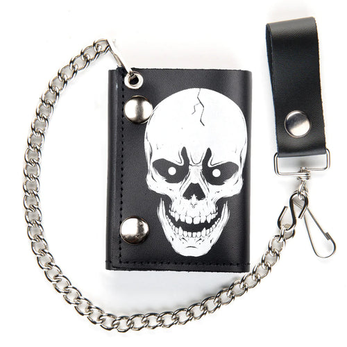 front of wallet on display