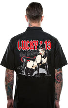 Load image into Gallery viewer, model showing back of shirt
