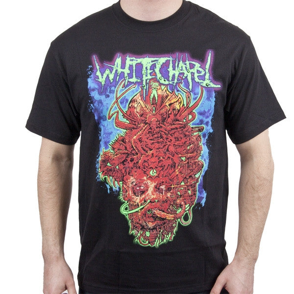 model showing front of shirt