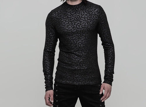 model showing front of shirt