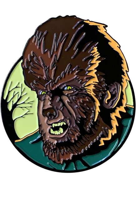 front of pin