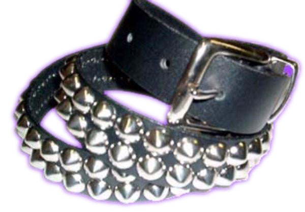 belt on display