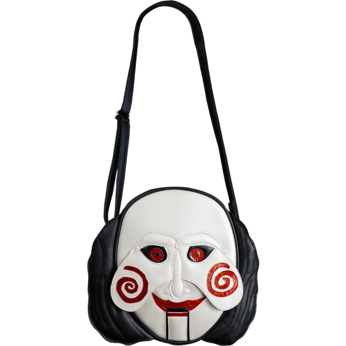 front of bag on display