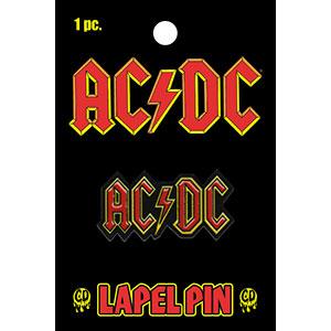 acdc logo lapel pin