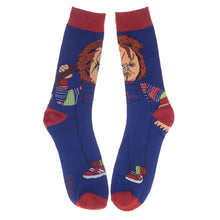 Load image into Gallery viewer, full body chucky mid calf crew socks
