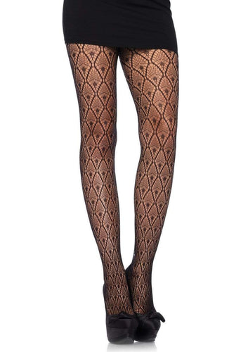 model wearing pantyhose