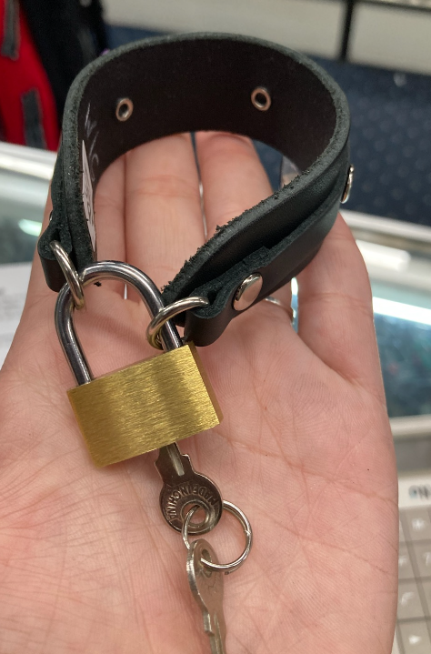 bracelet on display
