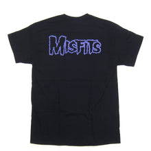 Load image into Gallery viewer, (backside of shirt) purple logo on top middle

