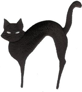 black cat patch