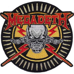 round megadeth patch