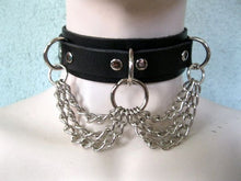 Load image into Gallery viewer, front of choker on mannequin
