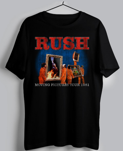 front of shirt on display