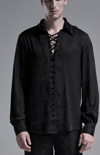 model showing front of shirt