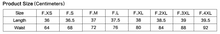 Load image into Gallery viewer, size chart
