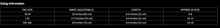 Load image into Gallery viewer, size chart
