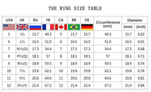 Load image into Gallery viewer, size chart
