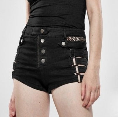 model showing front of shorts