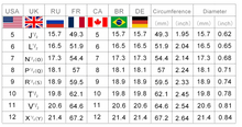 Load image into Gallery viewer, size chart
