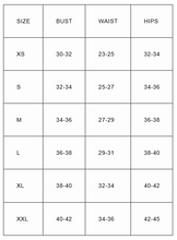 Load image into Gallery viewer, size chart
