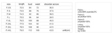 Load image into Gallery viewer, size chart
