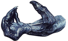 Load image into Gallery viewer, side view of Black witch hand statue
