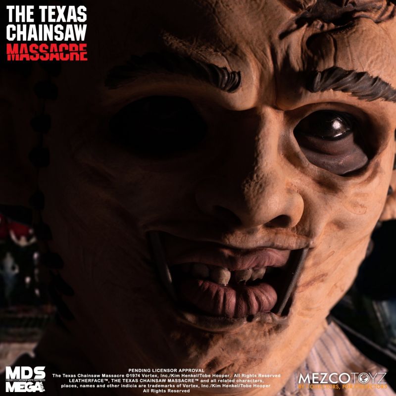 front of doll on display